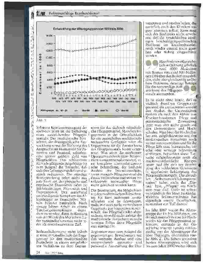 Vorschauseite 4: Reformunfähige Krankenhäuser?