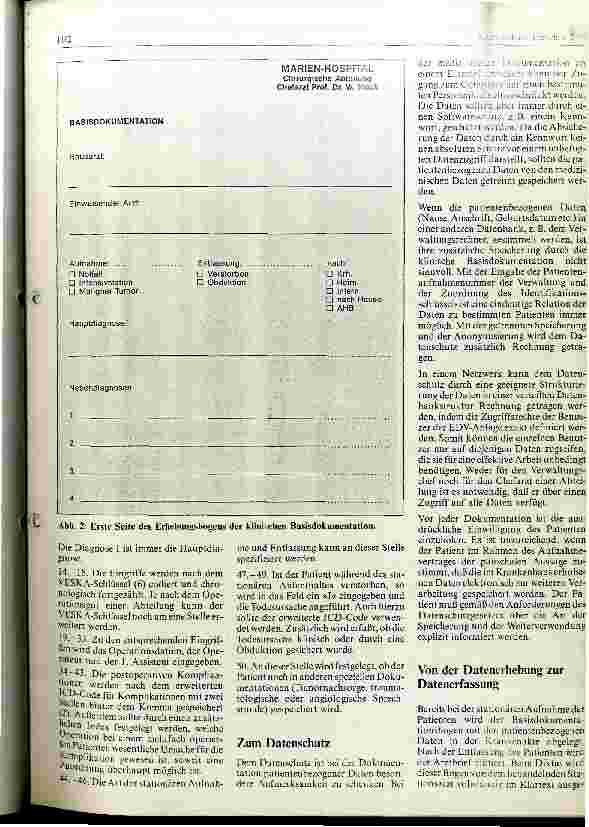 Vorschauseite 3: Qualitätssicherung durch die klinische Basisdokumentation Teil 1 - Grundlagen der Basisdokumentation