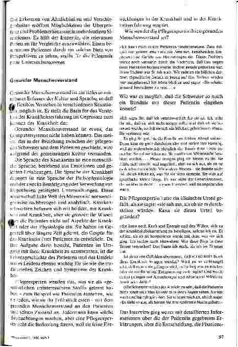 Vorschauseite 3: Die Intuition der Pflegeexperten