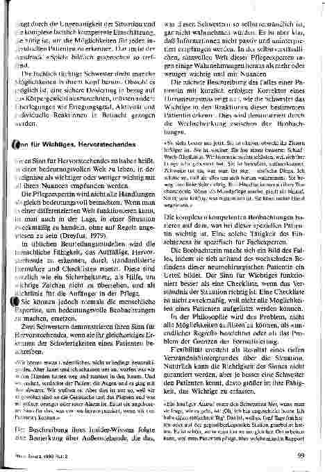 Vorschauseite 5: Die Intuition der Pflegeexperten