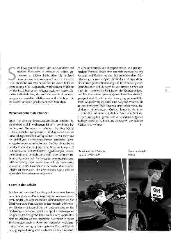 Vorschauseite 2: Sport fördert Teilhabe