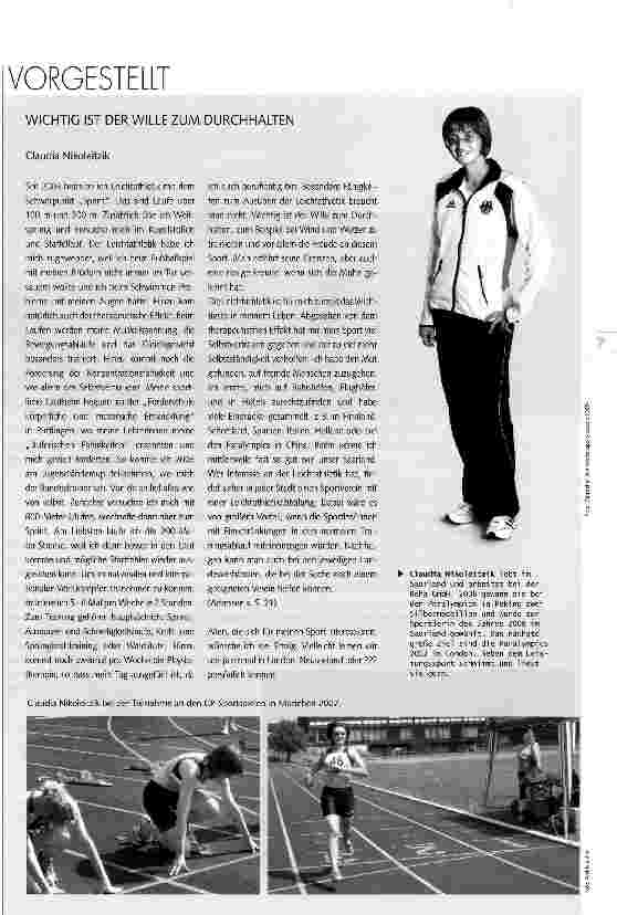 Vorschauseite 4: Sport fördert Teilhabe