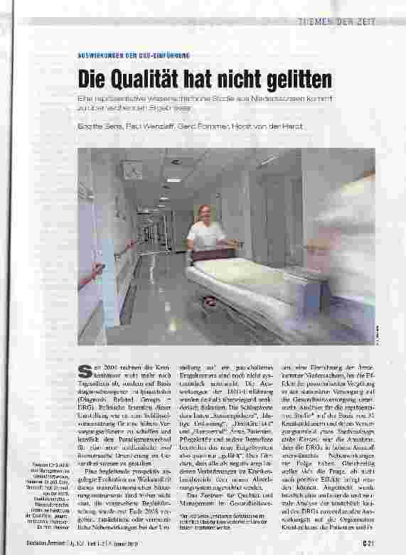 Vorschauseite 1: Die Qualität hat nicht gelitten