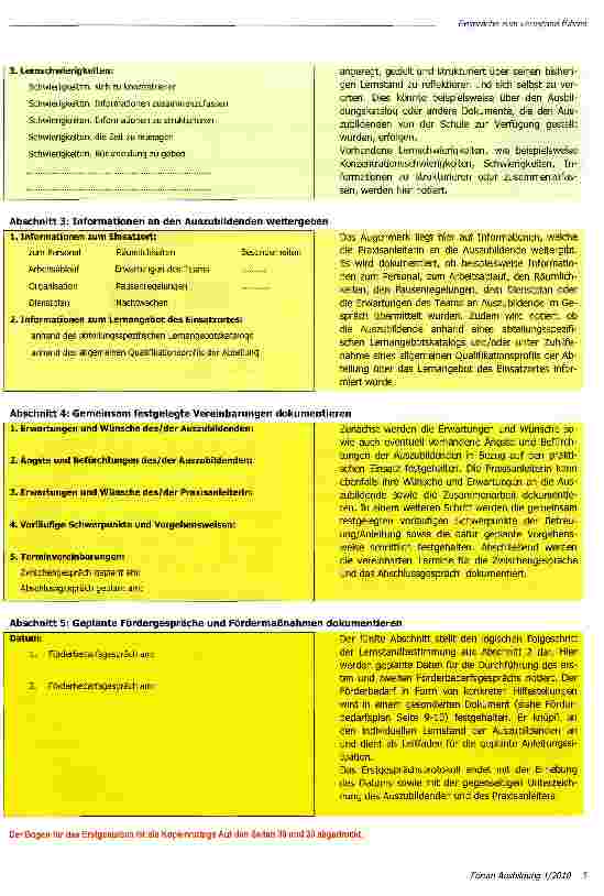 Vorschauseite 4: Gespräche zum Lernstand führen