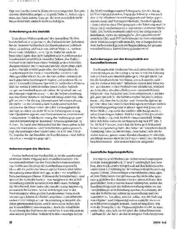 Vorschauseite 2: Unternehmenssteuerung von Krankenkassen und Partizipation der Versicherten Gedanken zur Reform der Selbstverwaltung im Bereich der gesetzlichen Krankenversicherung