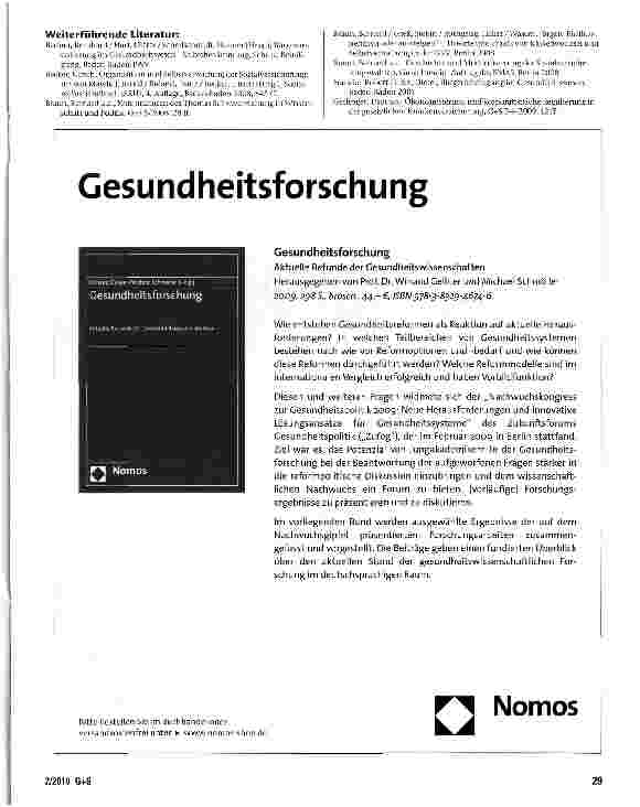 Vorschauseite 5: Unternehmenssteuerung von Krankenkassen und Partizipation der Versicherten Gedanken zur Reform der Selbstverwaltung im Bereich der gesetzlichen Krankenversicherung