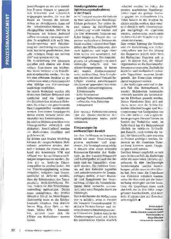 Vorschauseite 4: Transparenz für alle Beteiligten