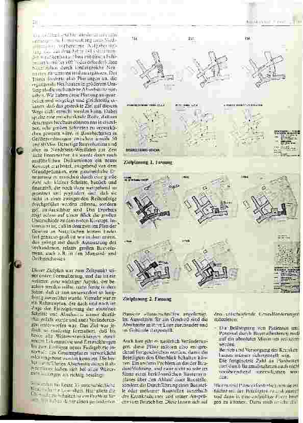 Vorschauseite 3: Auf dem Weg zum Krankenhaus 2000 - Ganzheitliche Erneuerung als Ziel Teil III - Ganzheitliche Erneuerung und Zielplanung