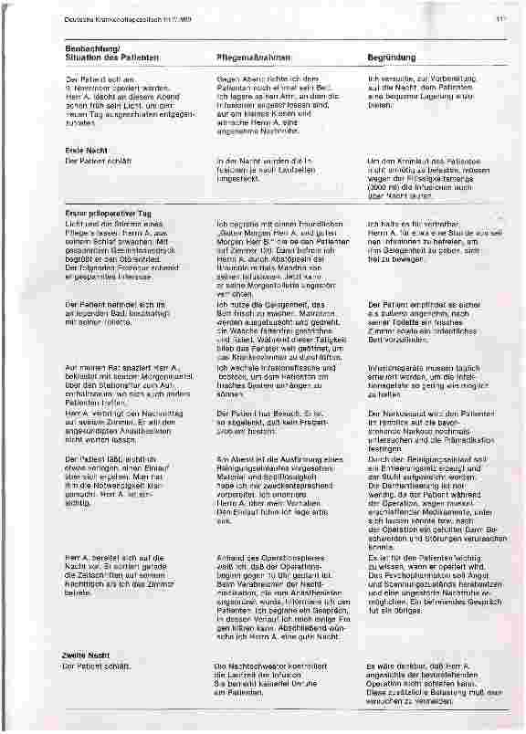 Vorschauseite 2: Begründete Pflege im chronologischen Ablauf am Beispiel eines jungen Mannes mit Cholelithiasis