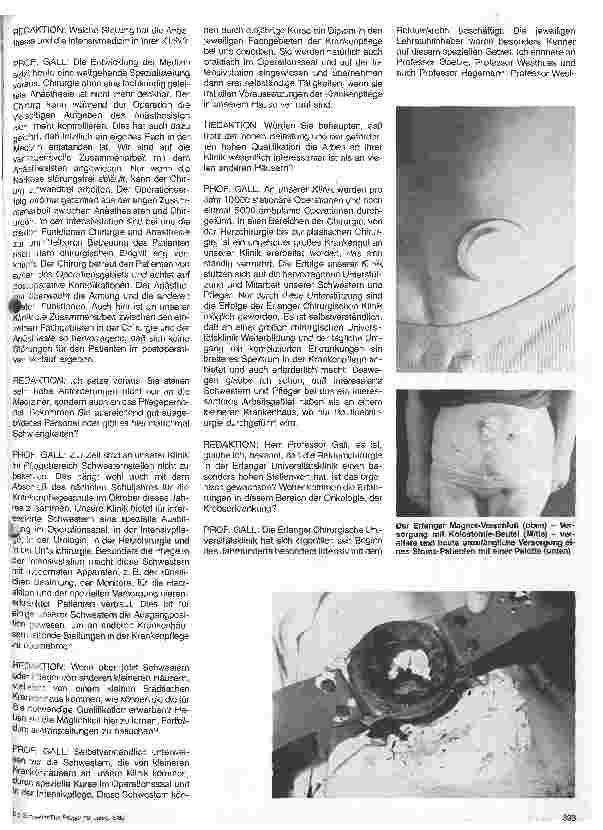 Vorschauseite 2: Die Chirurgische Universitäts-Klinik Erlangen Entscheidung im Operationssaal