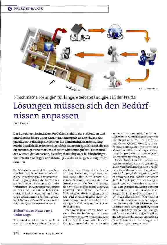Vorschauseite 1: Lösungen müssen sich den Bedürfnissen anpassen