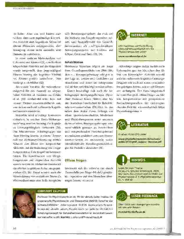 Vorschauseite 4: Mens sana in corpore sano