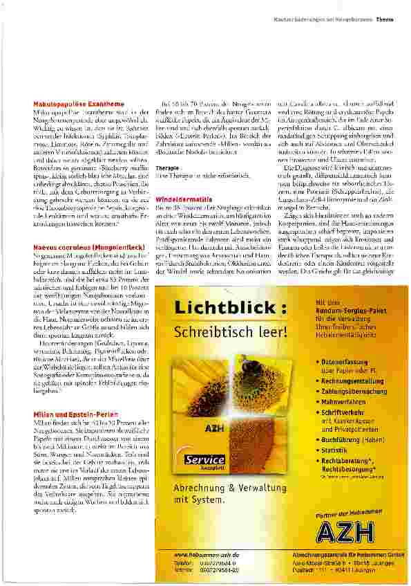 Vorschauseite 4: Pickel, Papeln, Pigmente