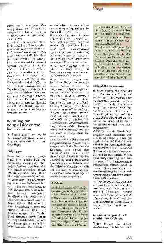 Vorschauseite 3: Beratung als Dienstleistung Häusliche Pflege
