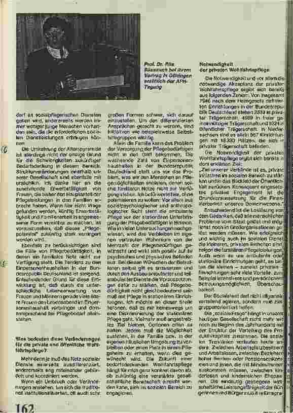 Vorschauseite 2: Private und öffentliche Wohlfahrtspflege heute