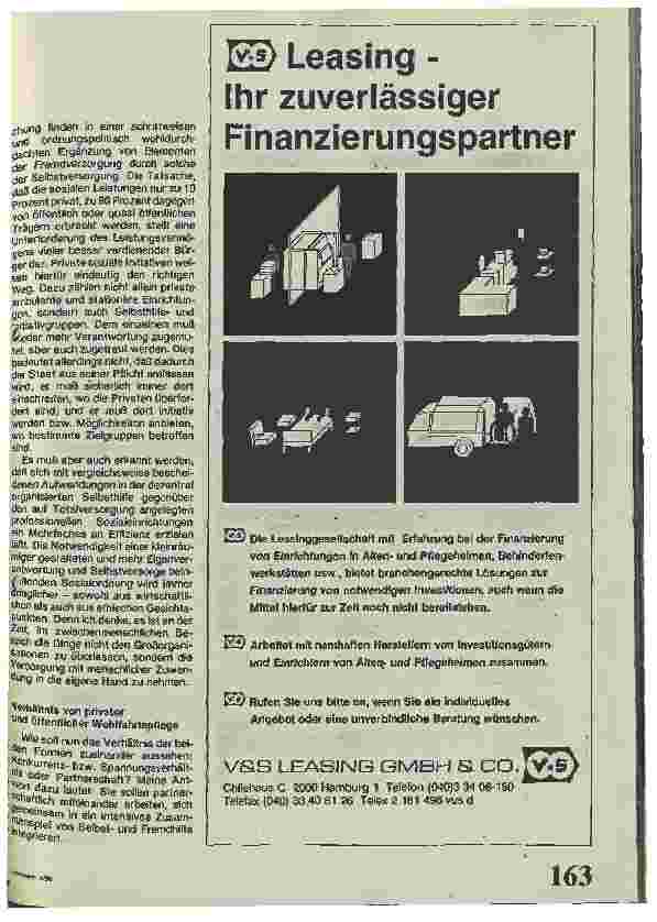 Vorschauseite 3: Private und öffentliche Wohlfahrtspflege heute