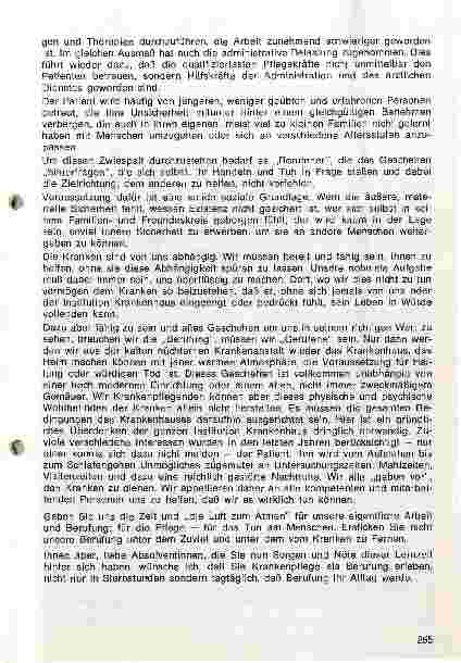 Vorschauseite 3: Krankenpflege - Beruf oder Berufung