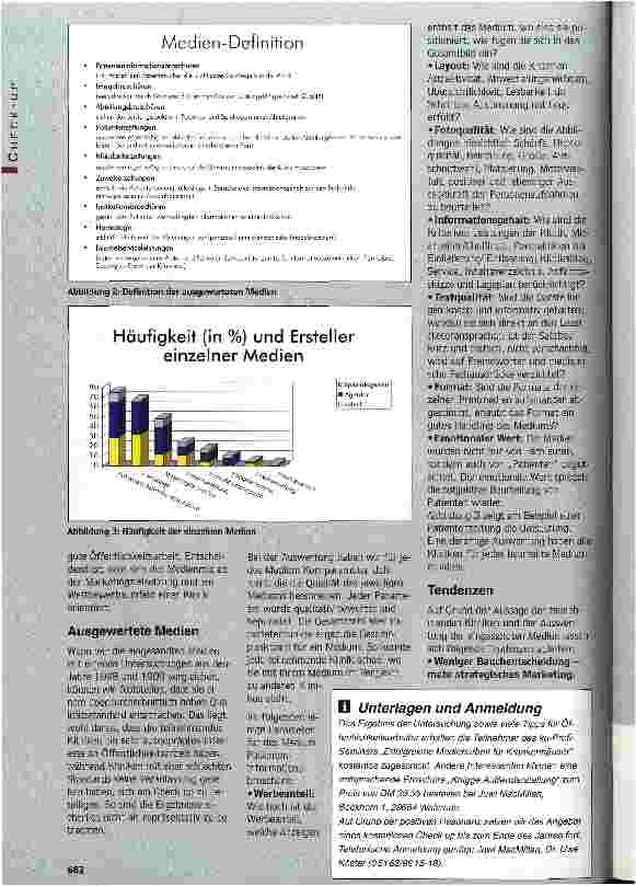 Vorschauseite 2: Stimmt ihre Außendarstellung? Unser Check up: Gute Medienqualität, aber Telefonmuffel