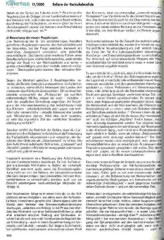 Vorschauseite 5: 5 Jahre KMK-Papier Einige Bemerkungen zum Stand und zu den Perspektiven der Hochschulmedizin (1)