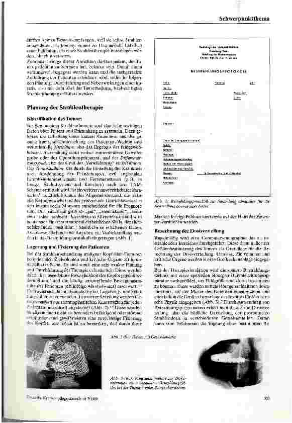 Vorschauseite 2: Strahlentherapie maligner Tumoren