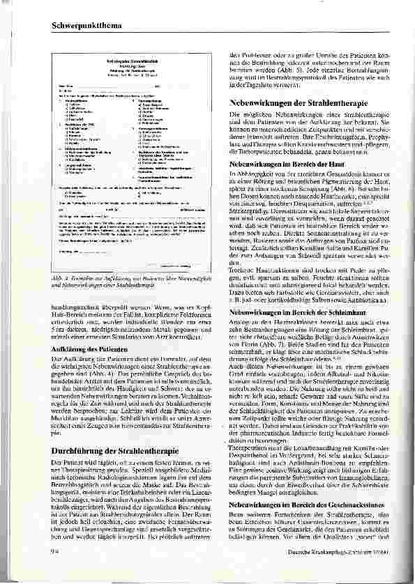 Vorschauseite 3: Strahlentherapie maligner Tumoren