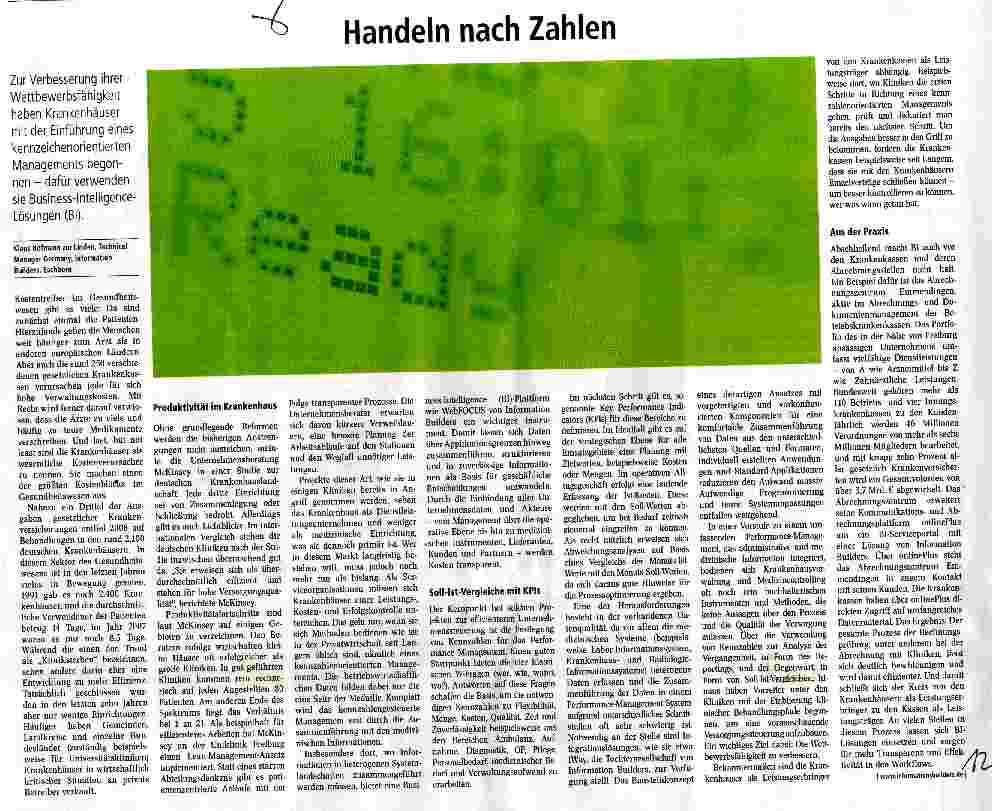 Vorschauseite 1: Handeln nach Zahlen