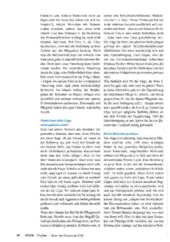 Vorschauseite 4: Richtig Lügen?!