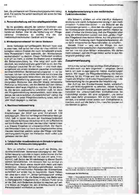 Vorschauseite 3: Einflußfaktoren auf die Stellenbedarfsplanung des Pflegedienstes