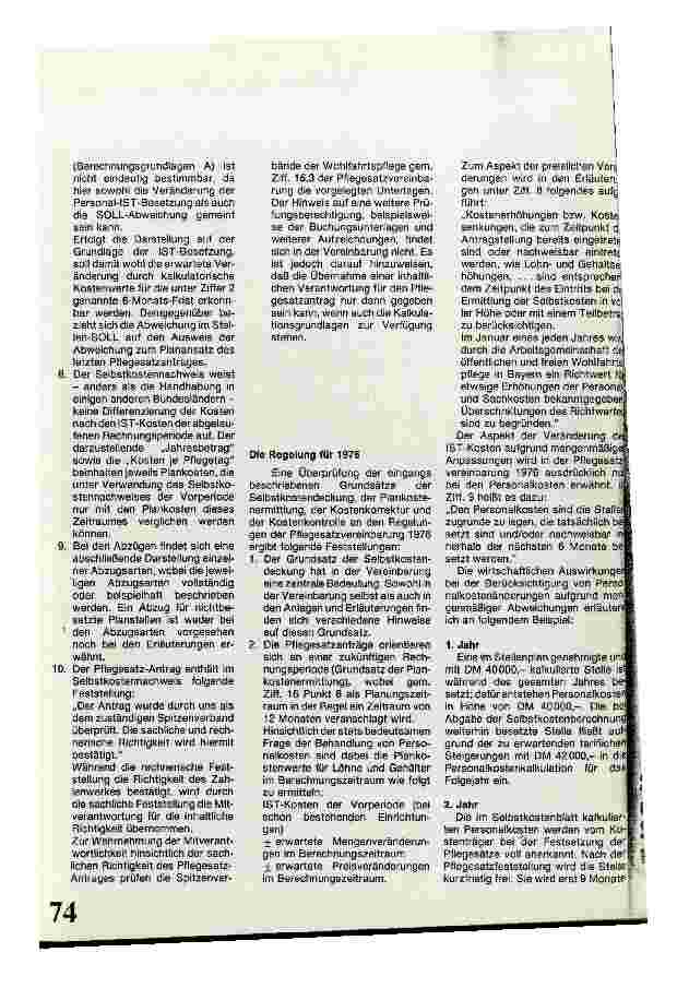 Vorschauseite 4: Grundlagen einer Pflegesatzgestaltung