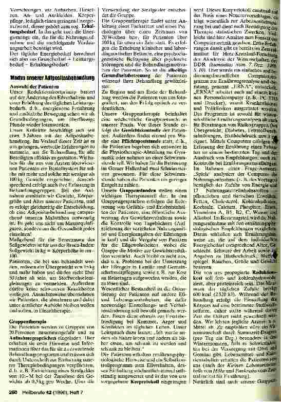 Vorschauseite 2: Behandlung der Adipositas - eine Dokumentation