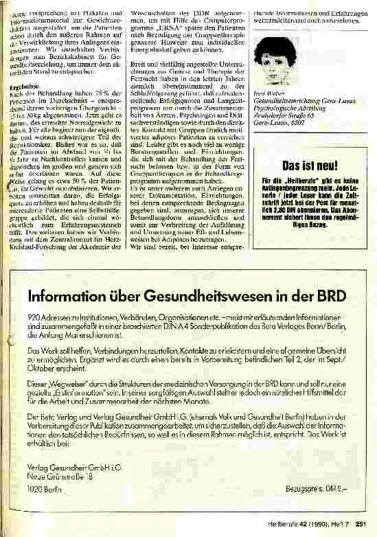 Vorschauseite 3: Behandlung der Adipositas - eine Dokumentation