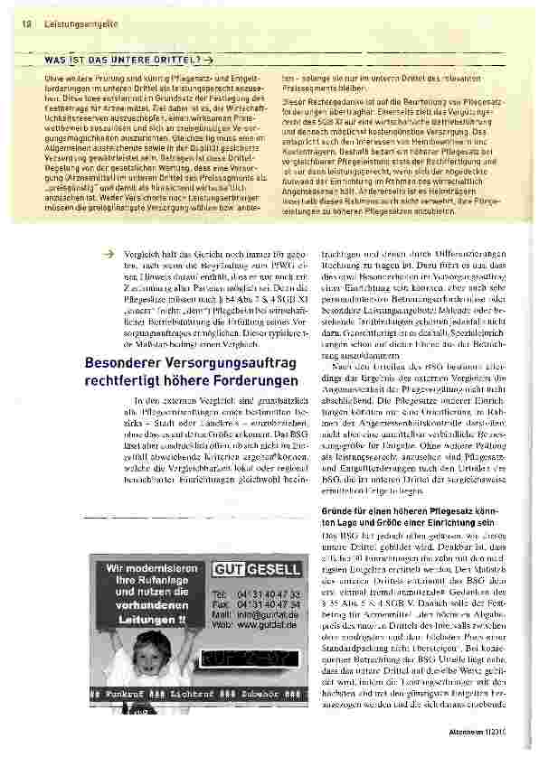 Vorschauseite 3: In zwei Stufen zu mehr Leistungsgerechtigkeit