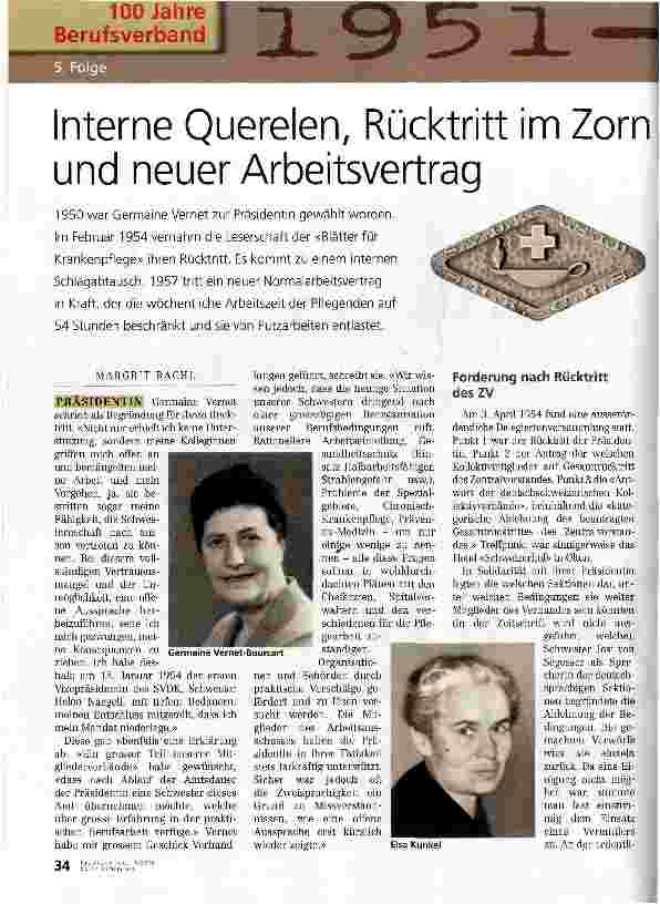 Vorschauseite 1: Interne Querelen, Rücktritt im Zorn und neuer Arbeitsvertrag