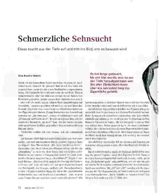 Vorschauseite 1: Schmerzliche Sehnsucht