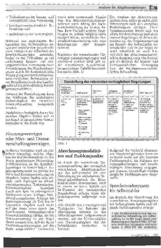 Vorschauseite 2: Analyse der Abgabenregelung der leitenden Krankenhausärzte