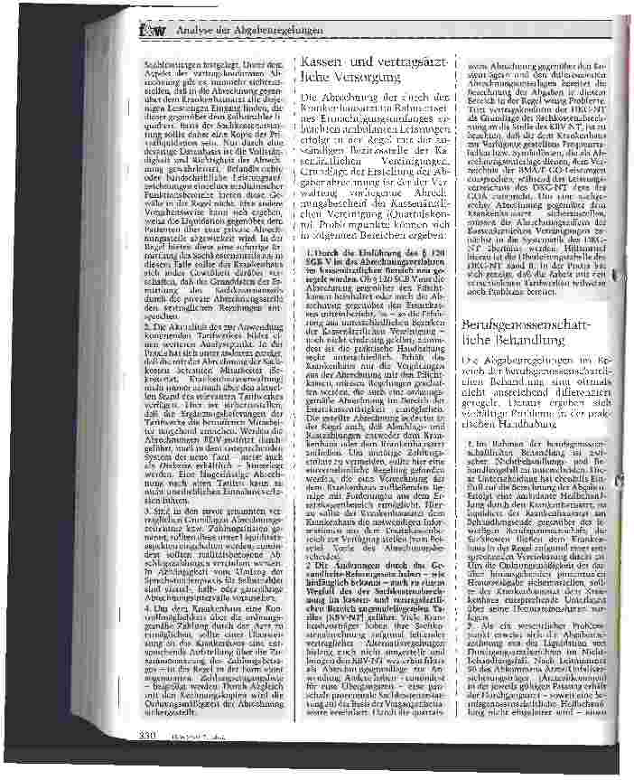 Vorschauseite 3: Analyse der Abgabenregelung der leitenden Krankenhausärzte