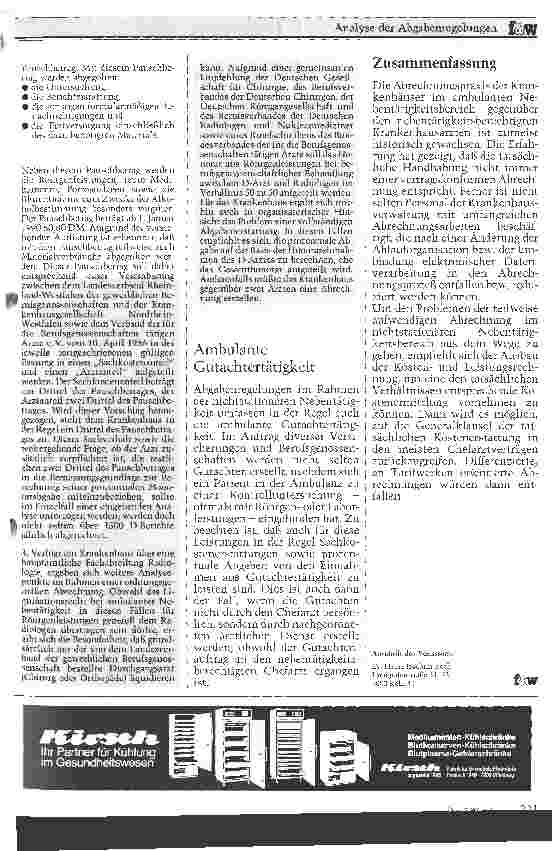 Vorschauseite 4: Analyse der Abgabenregelung der leitenden Krankenhausärzte