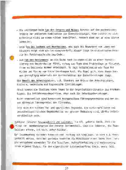 Vorschauseite 2: Teamarbeit