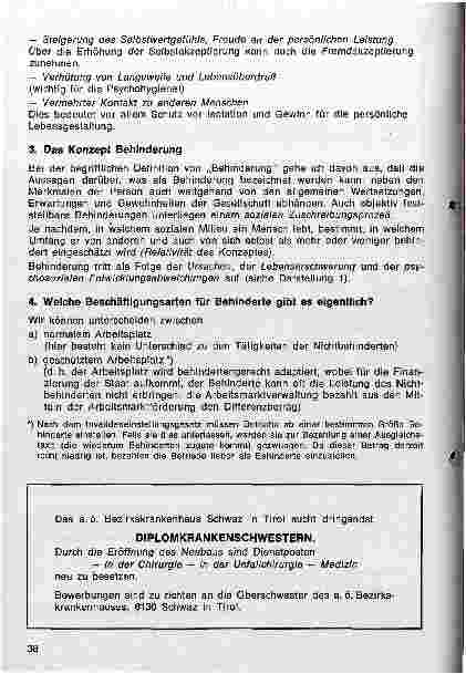 Vorschauseite 2: Psychosoziale Probleme bei Behinderung im Leistungsalter