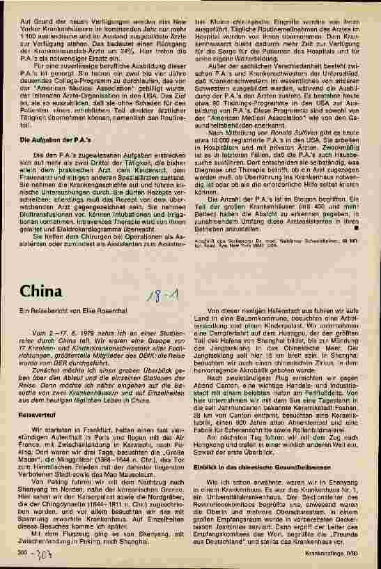 Vorschauseite 1: China Ein Reisebericht