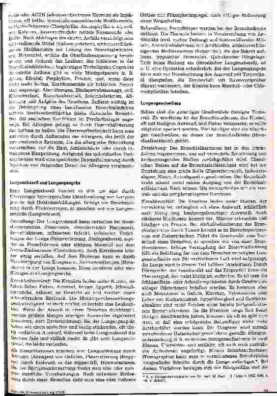 Vorschauseite 5: Krankheiten der Atmungsorgane und des Mediastinums 1. Folge