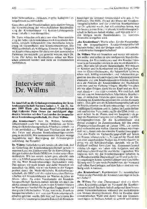 Vorschauseite 4: Landeskrankenhausgesellschaft Sachsen-Anhalt e.V. gegründet