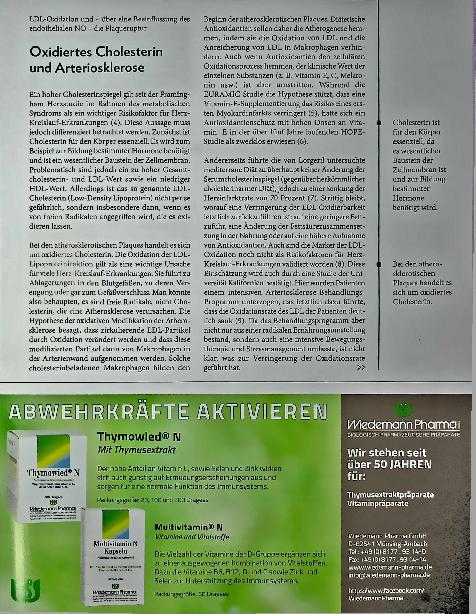 Vorschauseite 2: Vorsorge mit Biss: Die Rolle von antioxidativen Nährstoffen bei der Prävention von Herzkrankheiten