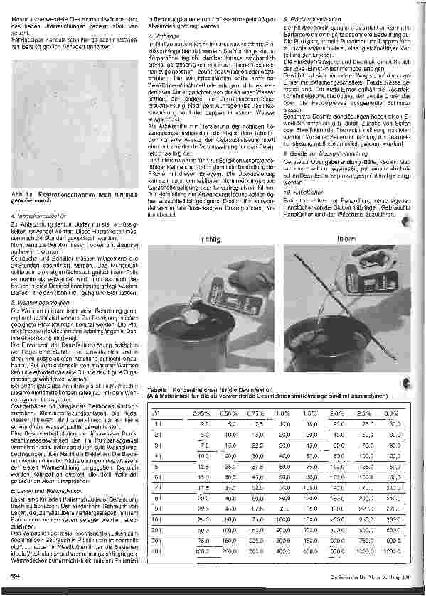 Vorschauseite 2: Verhütung und Bekämpfung von Krankenhausinfektionen im physikalischen Therapieund Bäderbereich eines Krankenhauses