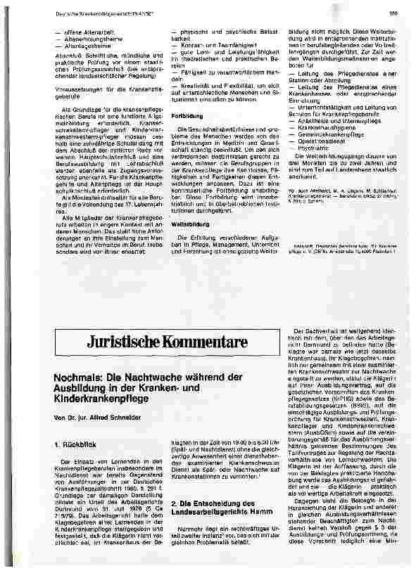 Vorschauseite 3: Berufsbild Krankenpflege