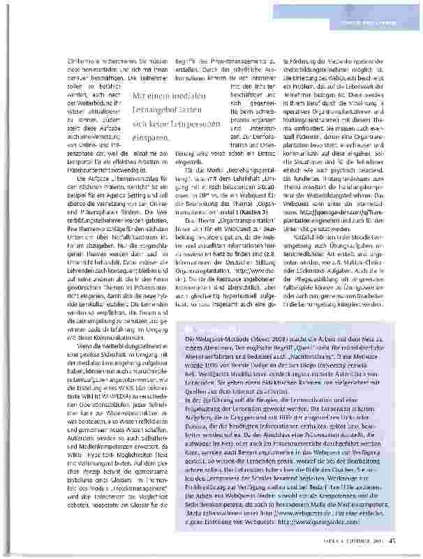 Vorschauseite 4: HIGH TECH FÜR DIE BILDUNG IM OP