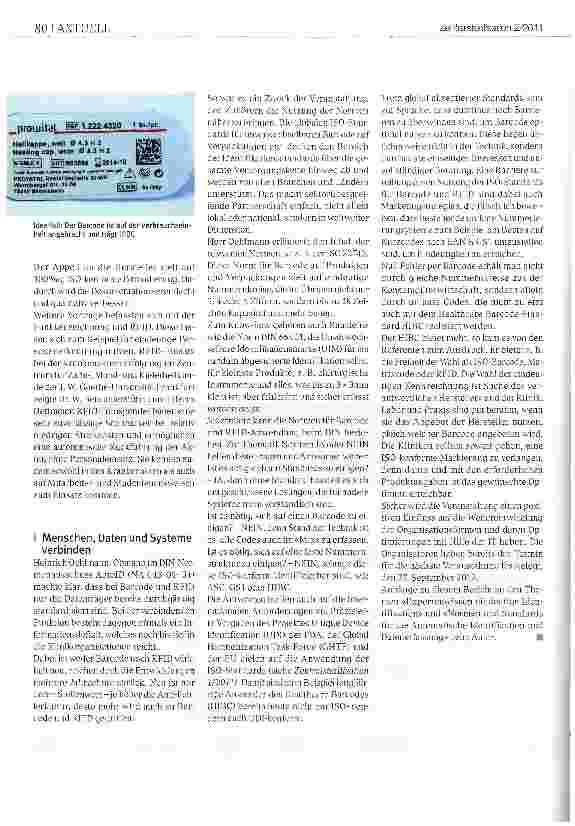 Vorschauseite 3: Healthcaretag 2011: Zeitgemäße E-Health-Lösungen für mehr Qualität, Patientensicherheit und Effizienz