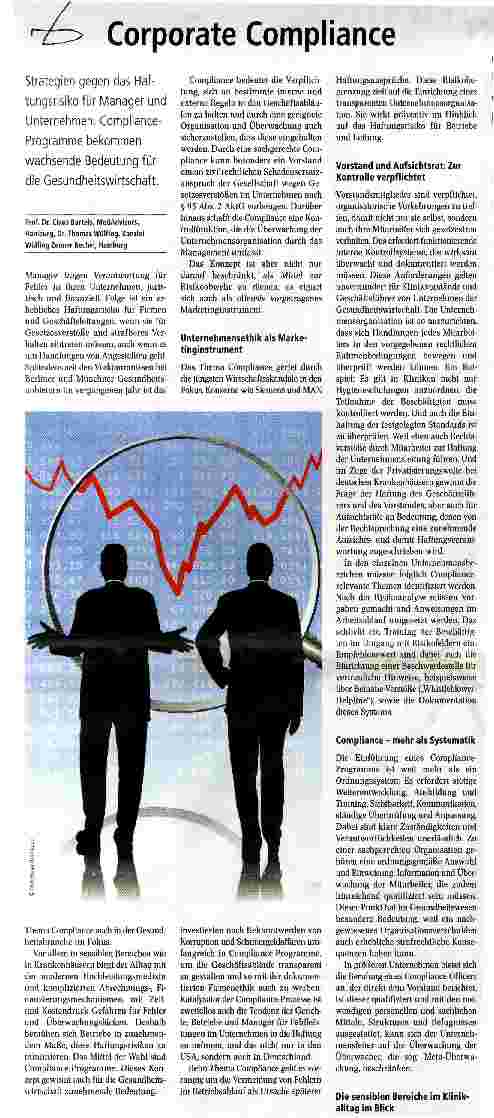 Vorschauseite 1: Corporate Compliance