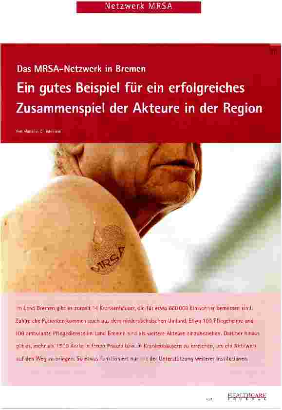 Vorschauseite 1: Ein gutes Beispiel für ein erfolgreiches Zusammenspiel der Akteure in der Region