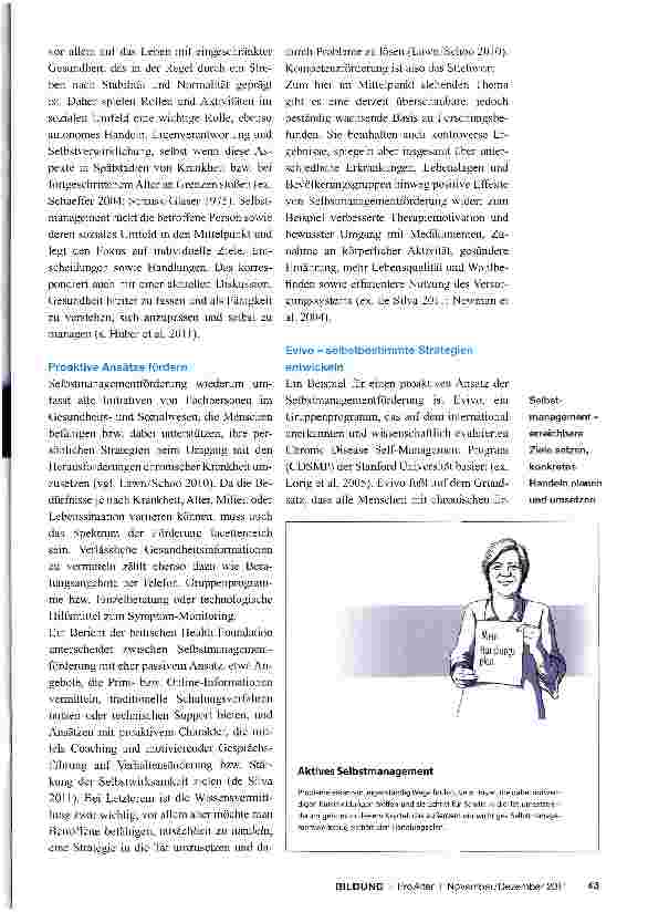 Vorschauseite 2: Chronisch Kranke: Selbstmanagement und Empowerment fördern